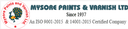 Mysore Paints and Varnish Limited