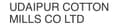 Udaipur Cotton Mills Company Limited